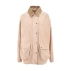 Hot Suede leather parka jacket Outerwear