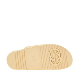 Fashion Suede leather sabot with Horsebit detail Flat Shoes