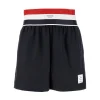 Best Super 120's twill shorts with elastic waist Pants And Shorts