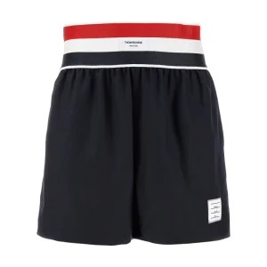 Best Super 120's twill shorts with elastic waist Pants And Shorts