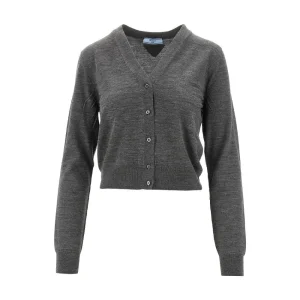 Fashion Superfine wool cardigan Knitwear