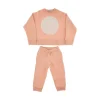 Fashion Sustainable cotton two-piece sporty set Kids Clothing