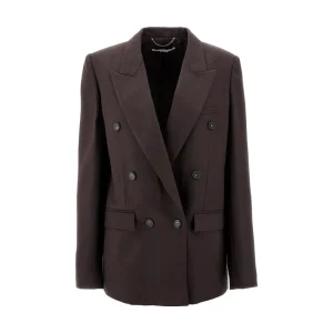 Clearance Sustainable wool double-breasted jacket Jackets