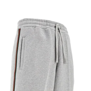 Hot Sweatpants with Web ribbon trims Pants And Shorts
