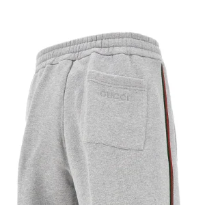 Hot Sweatpants with Web ribbon trims Pants And Shorts