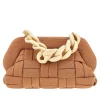 Discount Synthetic straw 'Bios' clutch Clutches