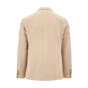 Outlet Tailored double-breated twill jacket Jackets