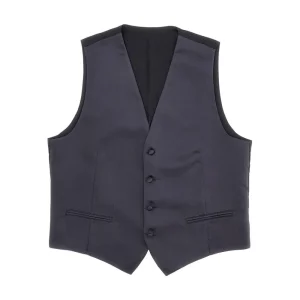 New Tailored silk vest Outerwear