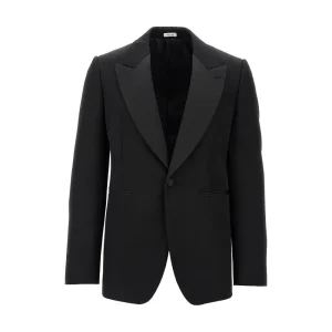 Best Tailored wool jacket with silk lapel Jackets