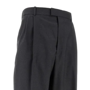 Outlet Tailored wool pants with darts Pants And Shorts