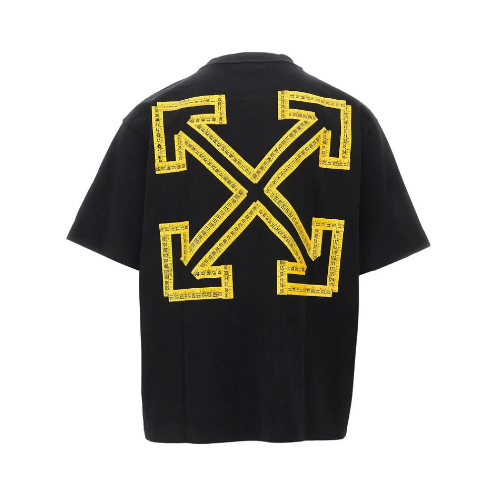 tape_arrow_print_skate_fi_2.webp Hot Tape Arrow print Skate Fit T-shirt T-Shirts And Polo Shirts