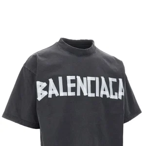 Sale Tape Type' distressed T-shirt T-Shirts And Polo Shirts