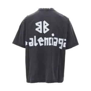 Sale Tape Type' distressed T-shirt T-Shirts And Polo Shirts