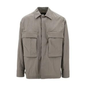 Online Tech-Crinkle Laminar shirt jacket Shirts