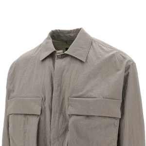 Online Tech-Crinkle Laminar shirt jacket Shirts