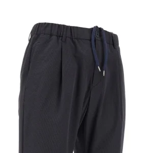 Sale Technical seersucker pants Pants And Shorts