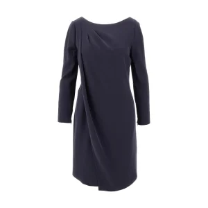 Outlet Techno cady dress with draped panel Dresses