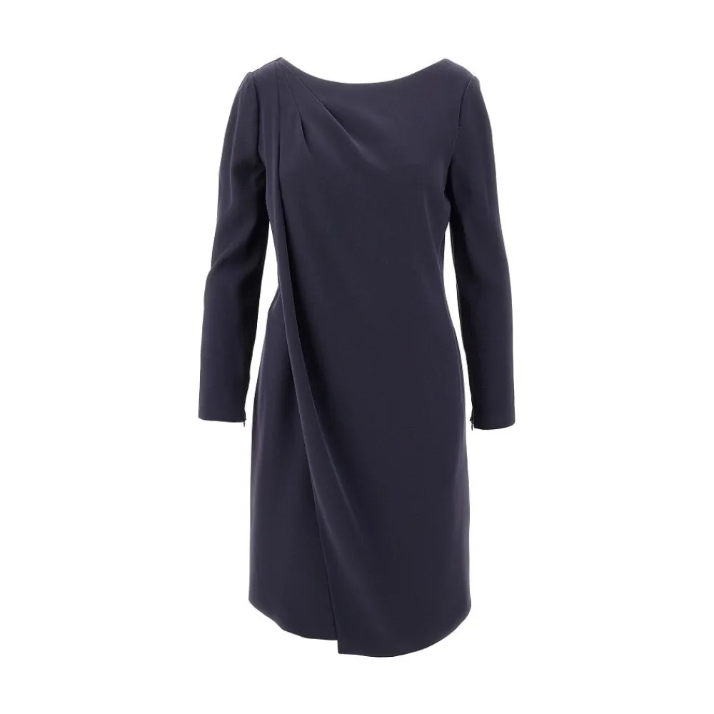 techno_cady_dress_with_dr_0.webp Outlet Techno cady dress with draped panel Dresses