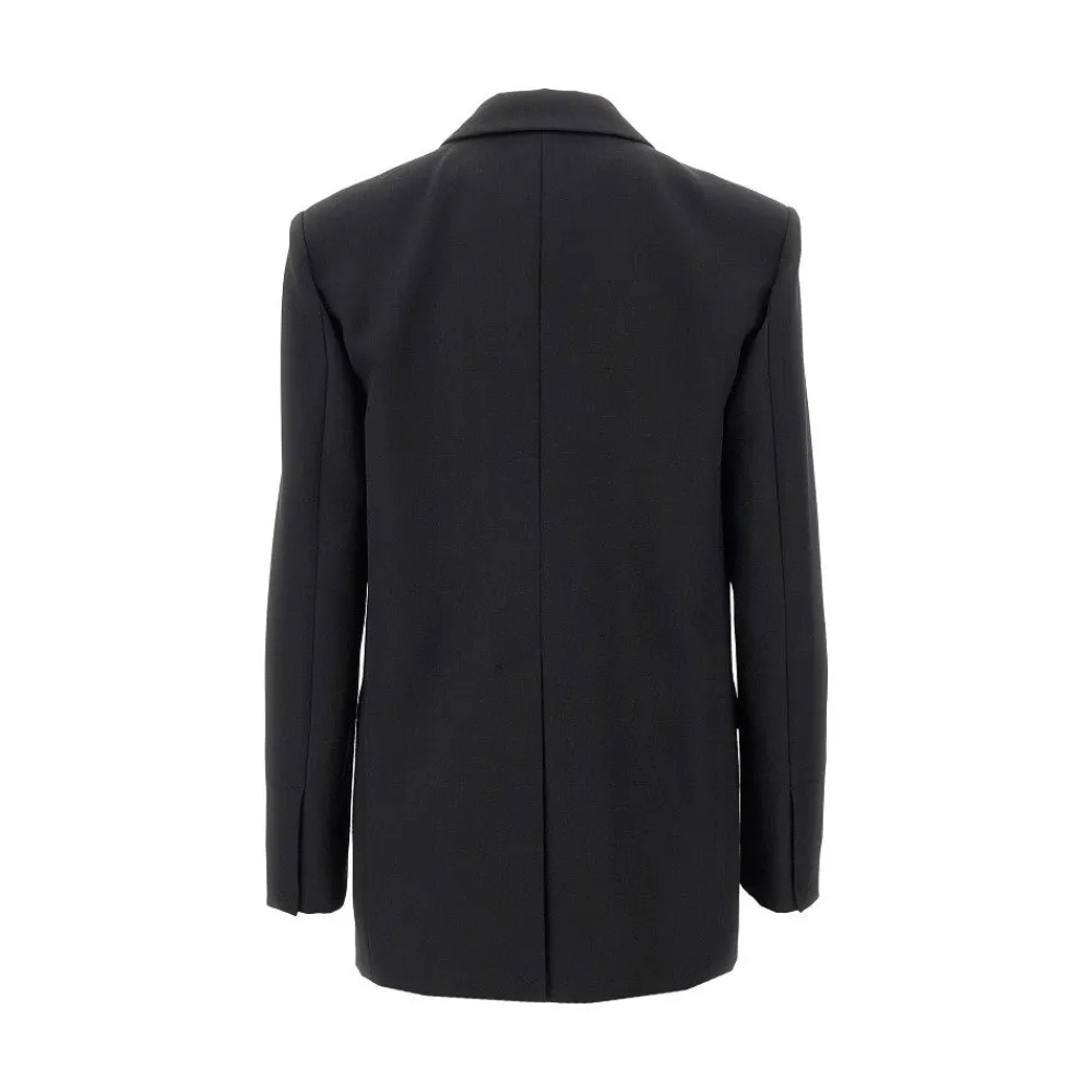 techno_wool_blazer_jacket_2.webp Outlet Techno wool blazer jacket with satin collar Jackets