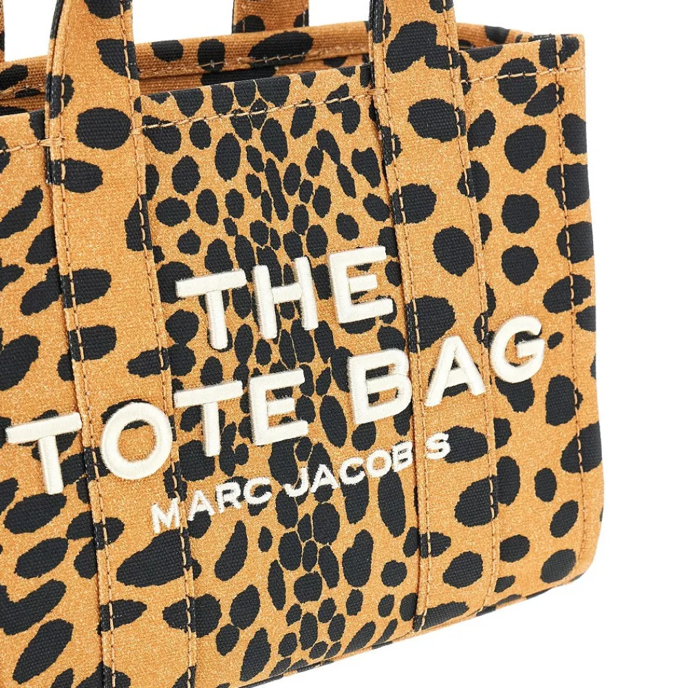 the_small_tote_bag_cheeta_3.webp Outlet The Small Tote Bag' Cheetah canvas bag Top-Handle Bags | Crossbody Bags