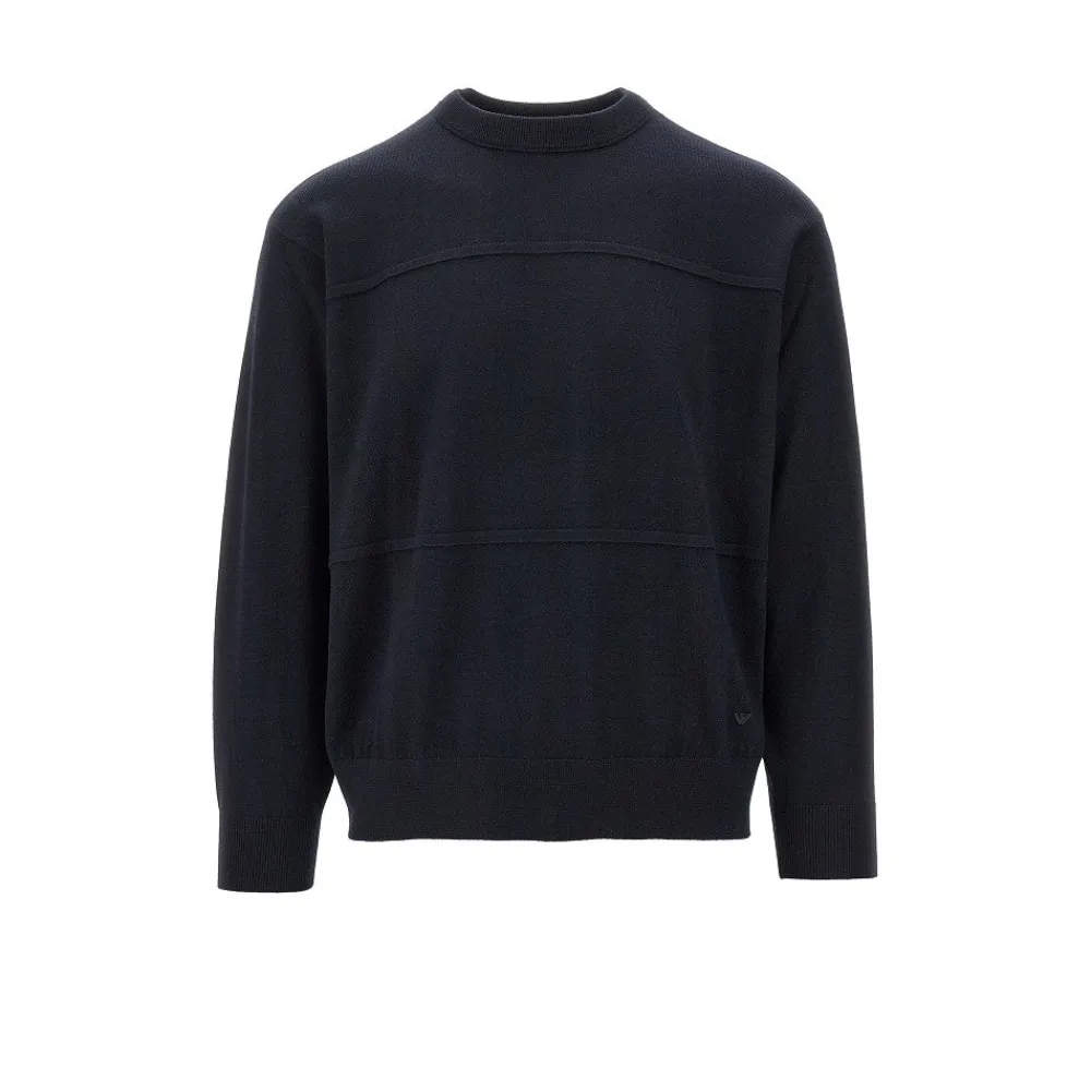threeshade_wool_sweater_0-1.webp Discount Three-shade wool sweater Knitwear