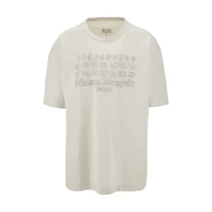 Sale Topstitched logo oversized T-shirt T-Shirts And Polo Shirts