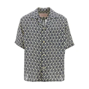 New Toute la V' linen bowling shirt Shirts