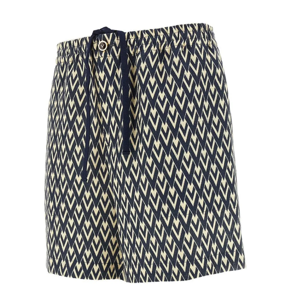 toute_la_v_linen_shorts_1.webp Online Toute la V' linen shorts Pants And Shorts