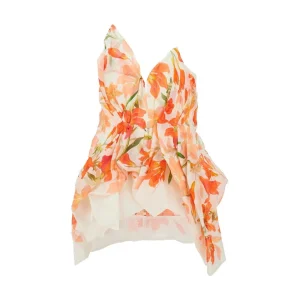 Outlet Tranquillity' organza draped bodice Tops