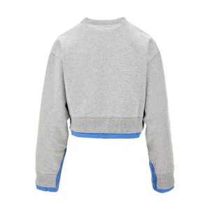 Best Trompe l'oeil cropped sweatshirt Sweatshirts