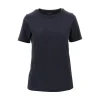 Fashion T-shirt with logo embroidery Tops