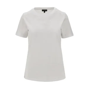 Online T-shirt with logo embroidery Tops
