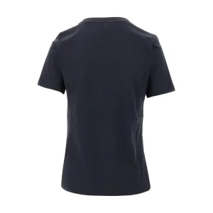 Fashion T-shirt with logo embroidery Tops