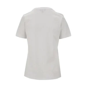 Online T-shirt with logo embroidery Tops