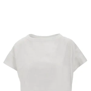 Online T-shirt with scarf detail Tops