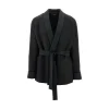Online Tuxedo jacket with self-tie belt Jackets