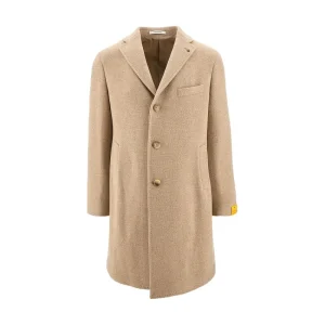 Outlet Tweed single-breasted coat Outerwear