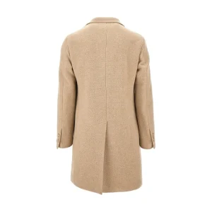 Outlet Tweed single-breasted coat Outerwear
