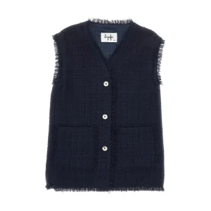Clearance Tweed vest Kids Clothing