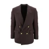 Outlet Twill double-breasted jacket Jackets