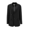 Fashion Unfinished effect destructured jacket Jackets