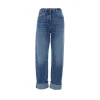 Outlet Used effect denim Loose Fit jeans Jeans