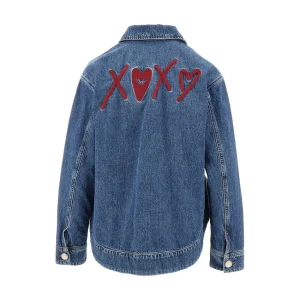 Hot Valentine's Day Capsule denim jacket Jackets