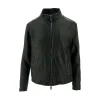 Clearance Vegetable tanned leather jacket Outerwear