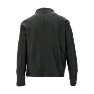 Clearance Vegetable tanned leather jacket Outerwear