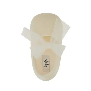 Sale Velvet baby shoes with bow Kids Footwear