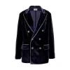 Hot Velvet double-breasted jacket Jackets