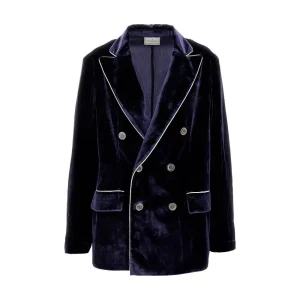 Hot Velvet double-breasted jacket Jackets