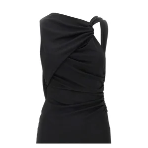 Discount Venere' draped maxi dress Dresses