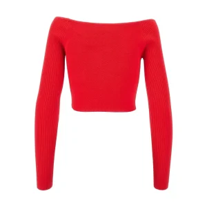 New Vera' knitted cropped top Knitwear